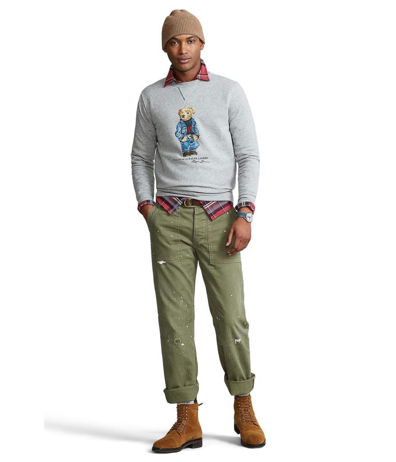 Polo Bear Fleece Sweatshirt