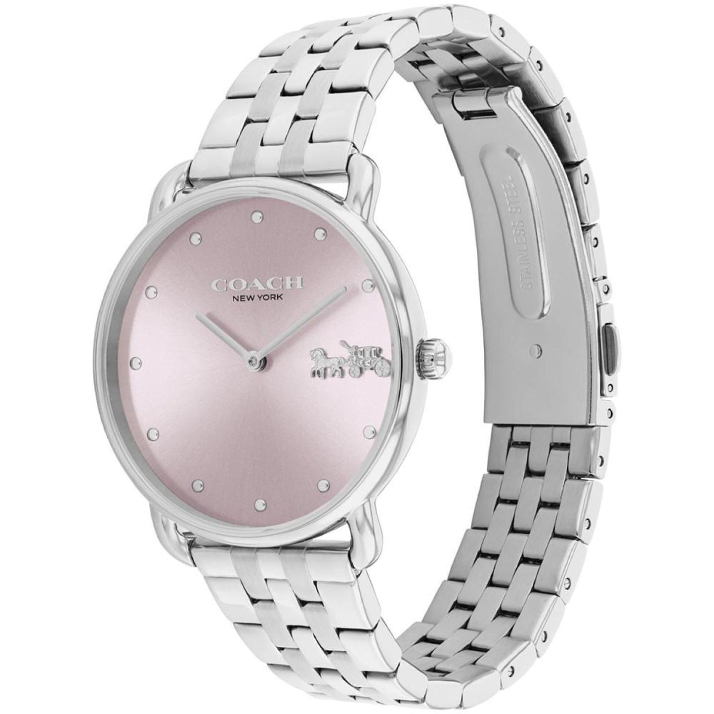 Women's Elliot Silver-Tone Stainless Steel Bracelet Watch 36mm