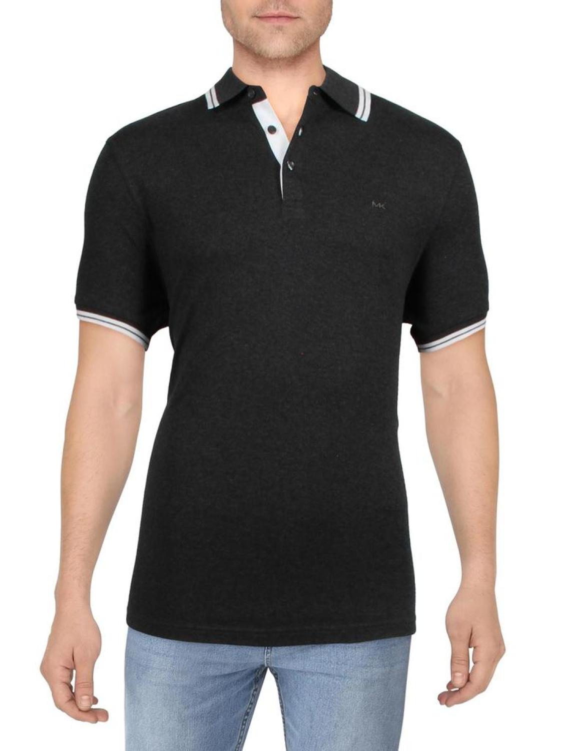 Greenwich Mens Monogram Short Sleeves Polo Shirt