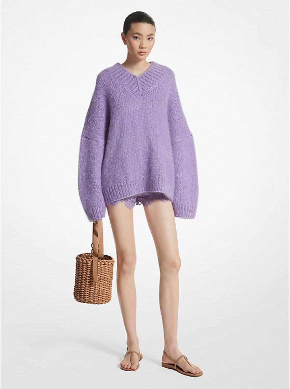 Mohair and Silk Blend Sweater