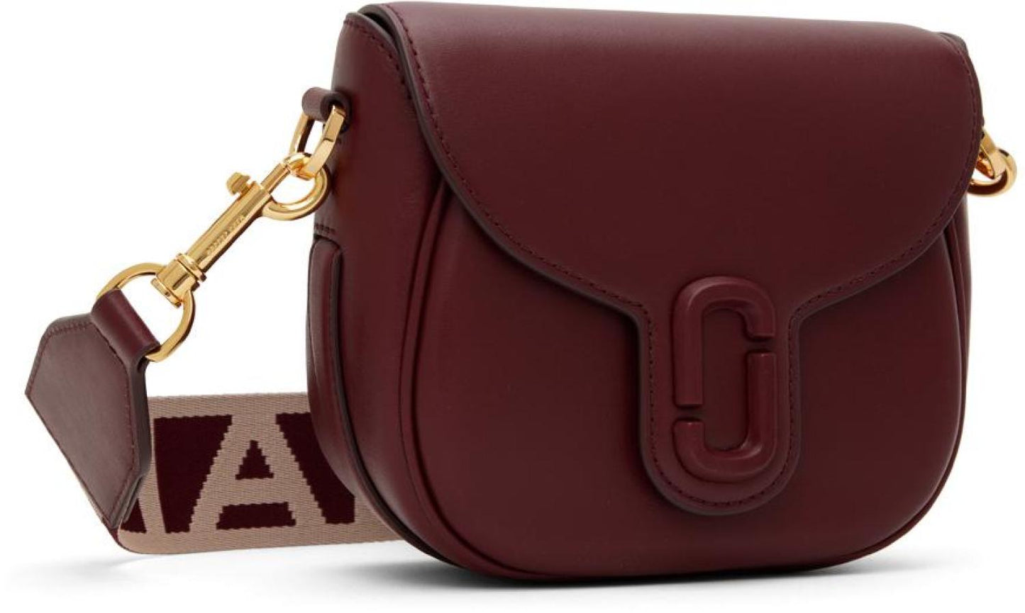 Burgundy 'The J Marc Small Saddle' Bag