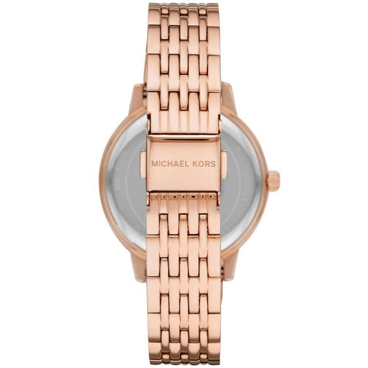 Women's Melissa Rose Gold-Tone Stainless Steel Bracelet Watch 35mm