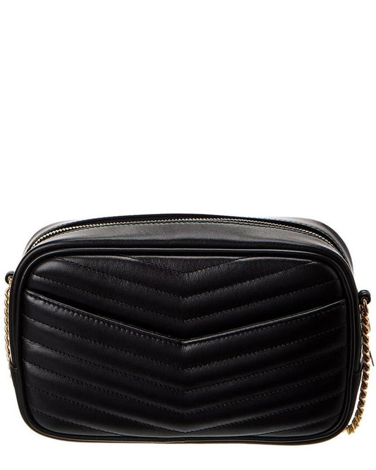 Saint Laurent Lou Mini Quilted Leather Camera Bag