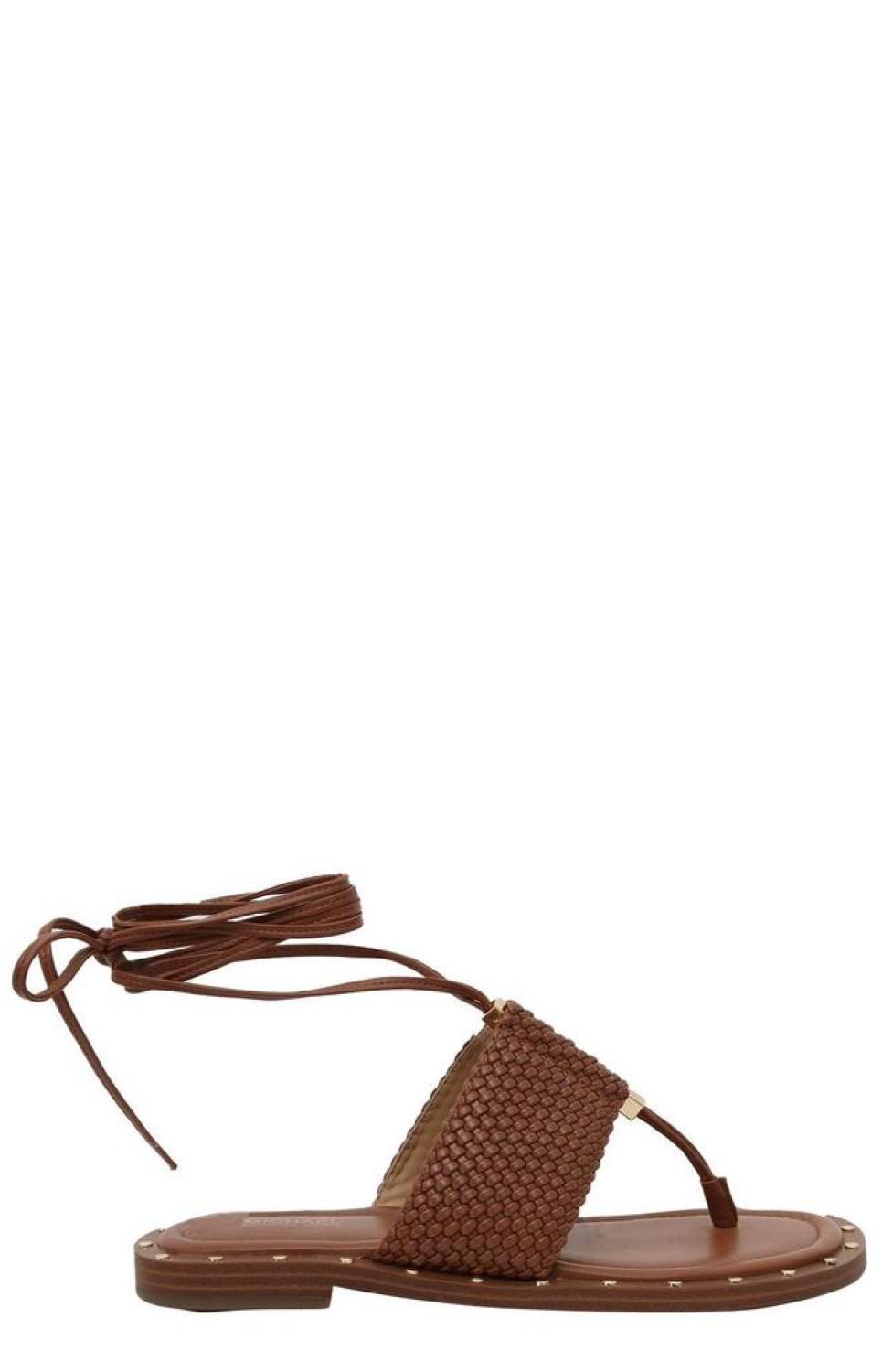 Michael Michael Kors Ankle Strap Flat Sandals