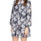 Womens Printed Short Mini Dress