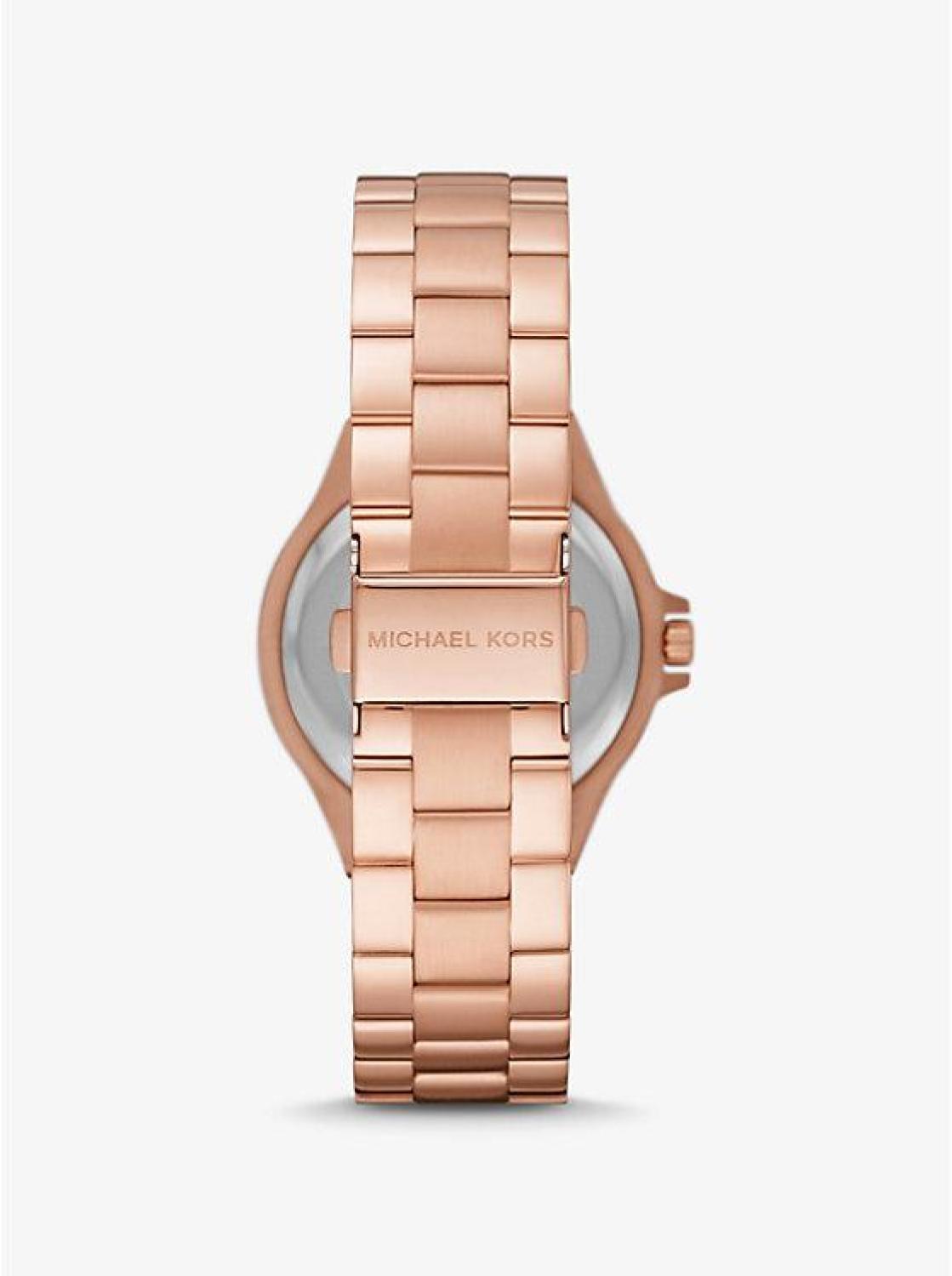 Lennox Pavé Rose Gold-Tone Watch