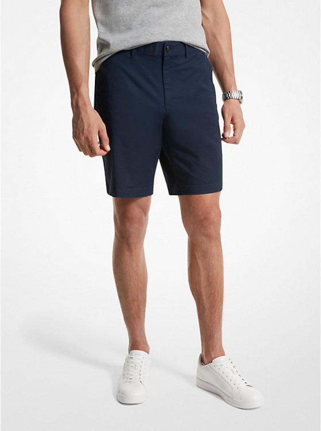 Stretch Cotton Shorts