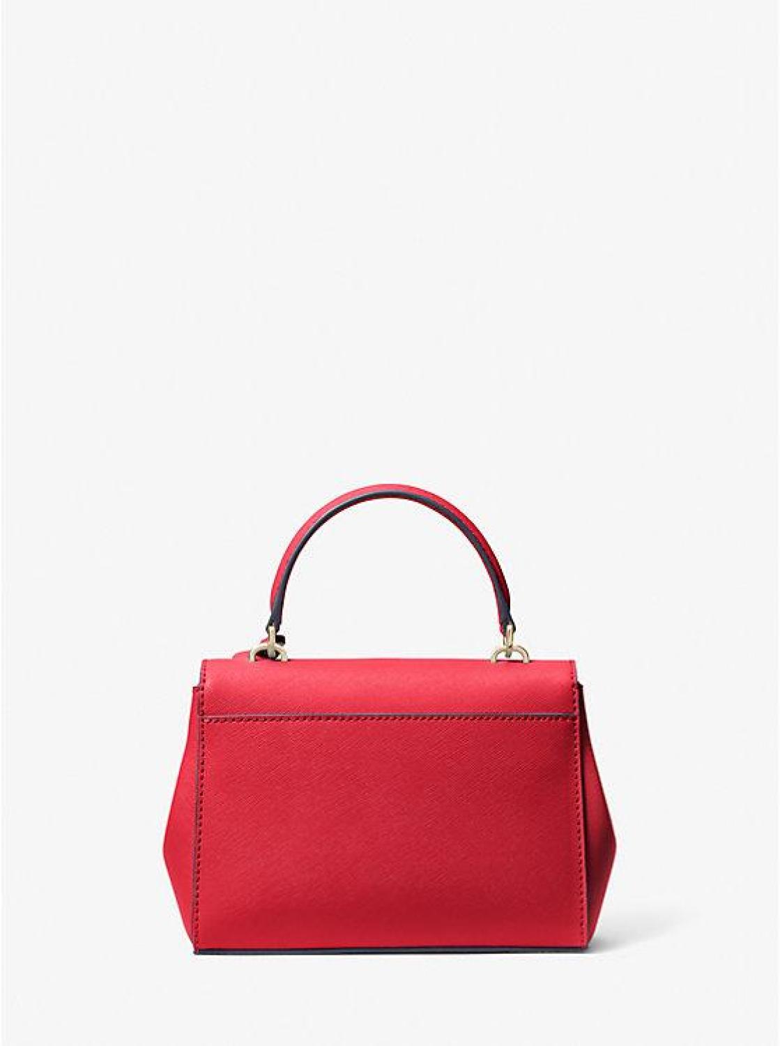 Ava Extra-Small Saffiano Leather Crossbody