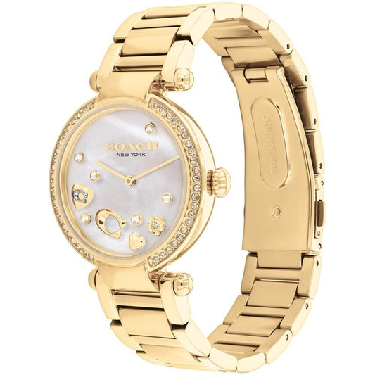 Women's Cary Gold-Tone Stainless Steel Bracelet Watch 34mm