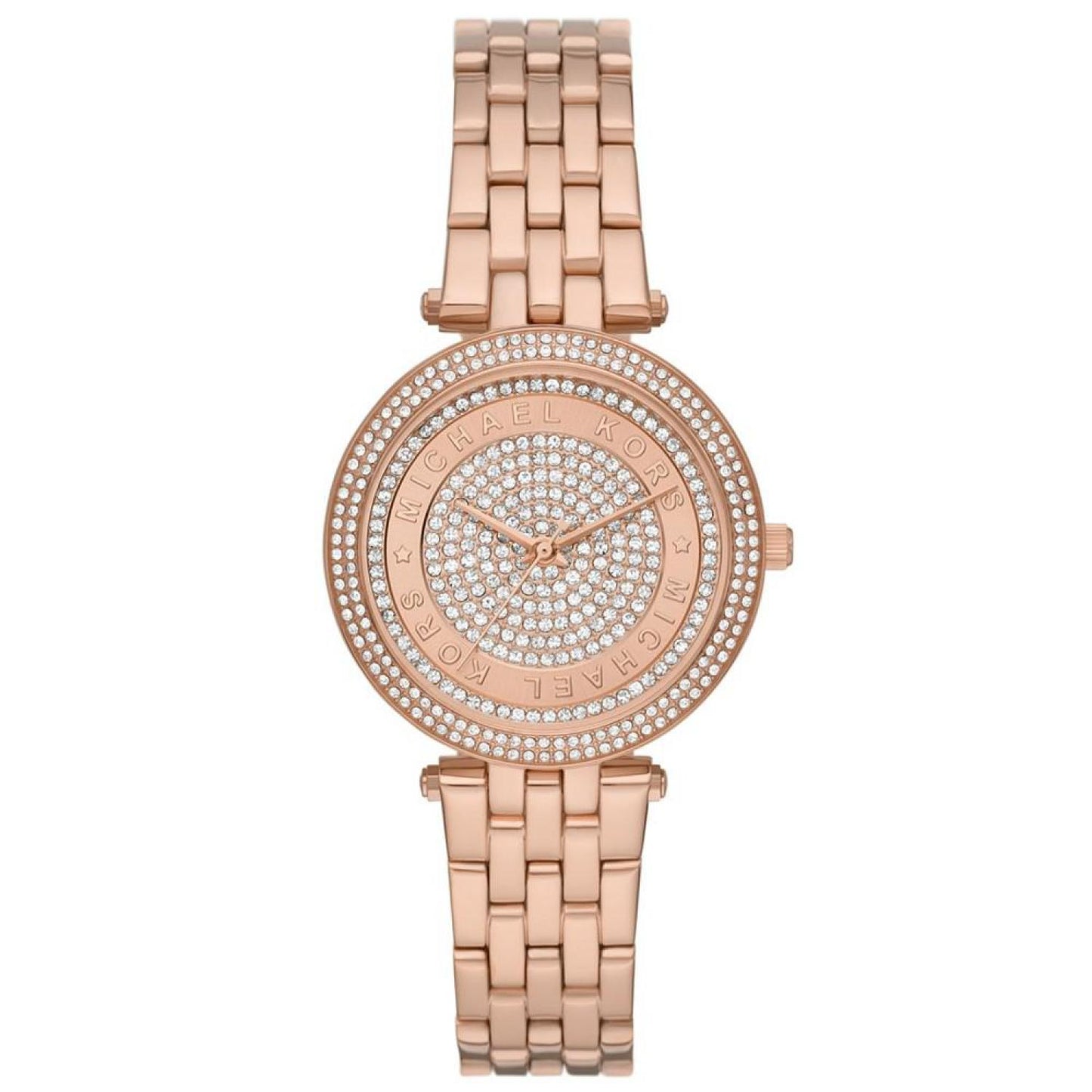 Women's Darci Three-Hand Rose Gold-Tone Stainless Steel Bracelet Strap Watch 33mm