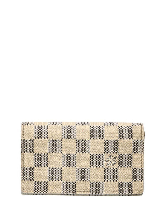 Louis Vuitton Damier Azur Canvas Porte Tresor (Authentic Pre-Owned)