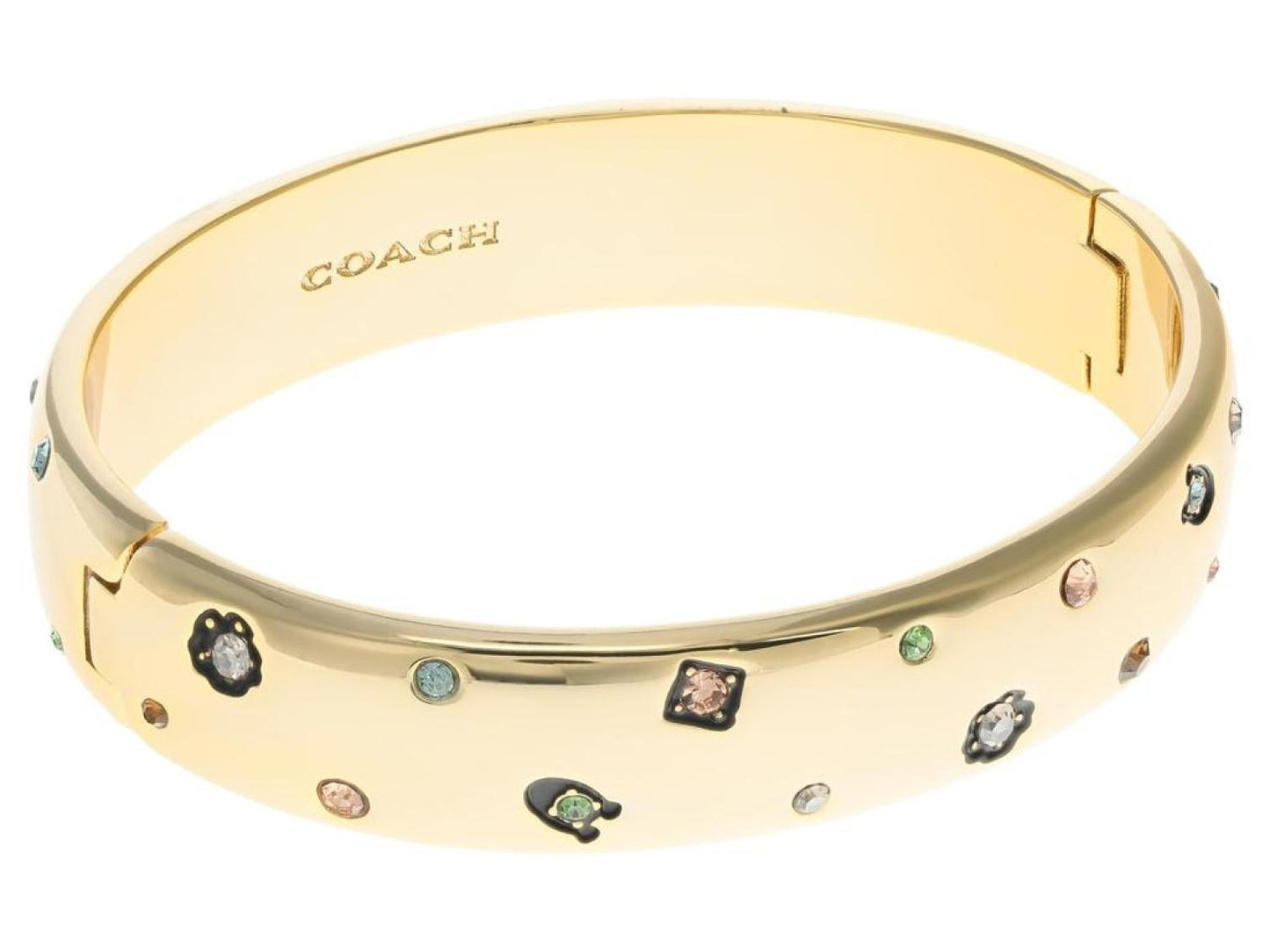 Signature Gem Bangle Bracelet