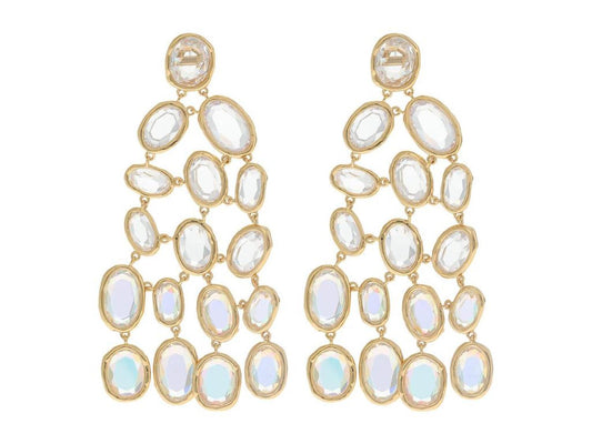 High Shine Chandelier Earrings