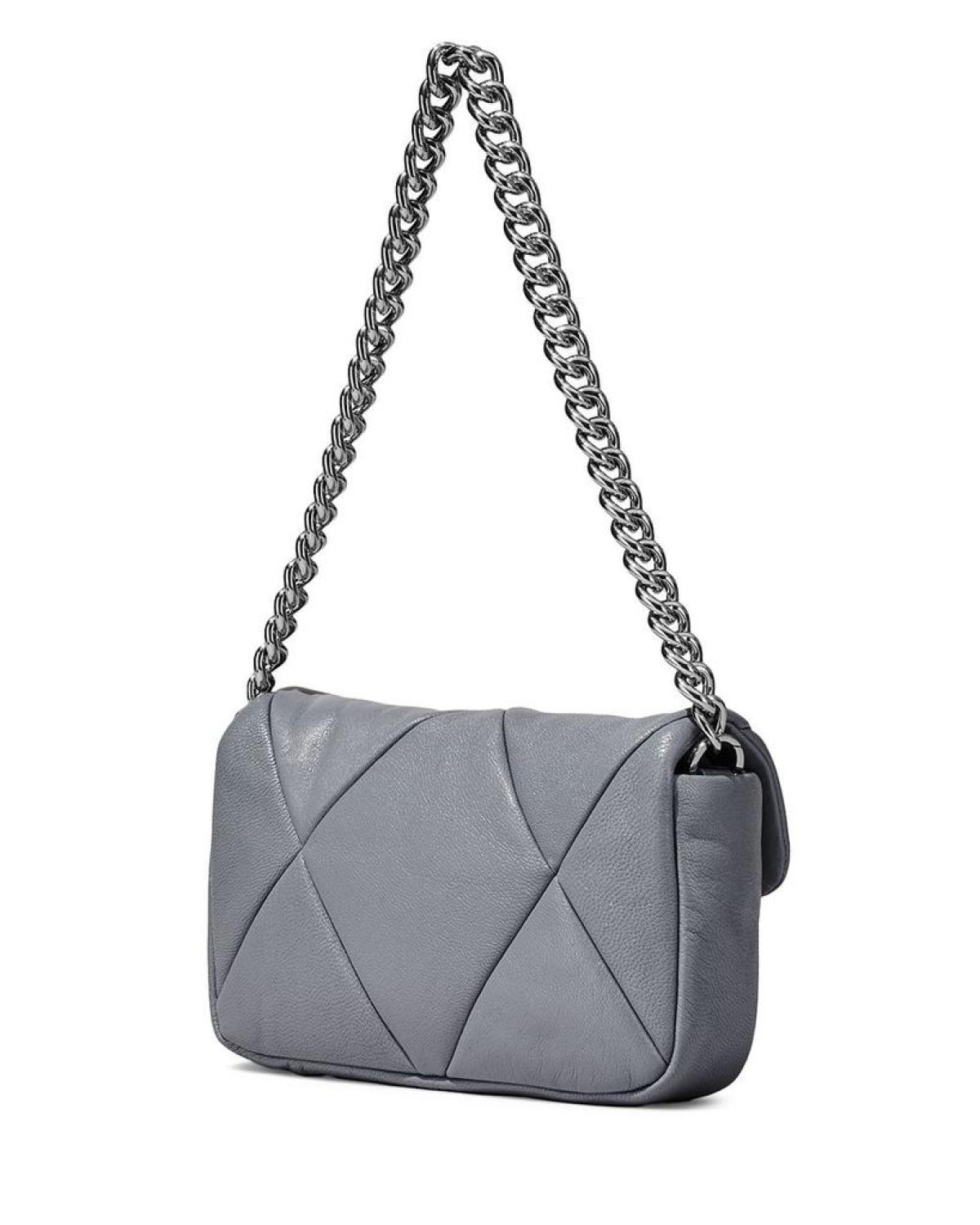 The Puffy Diamond Quilted J Marc Shoulder Bag