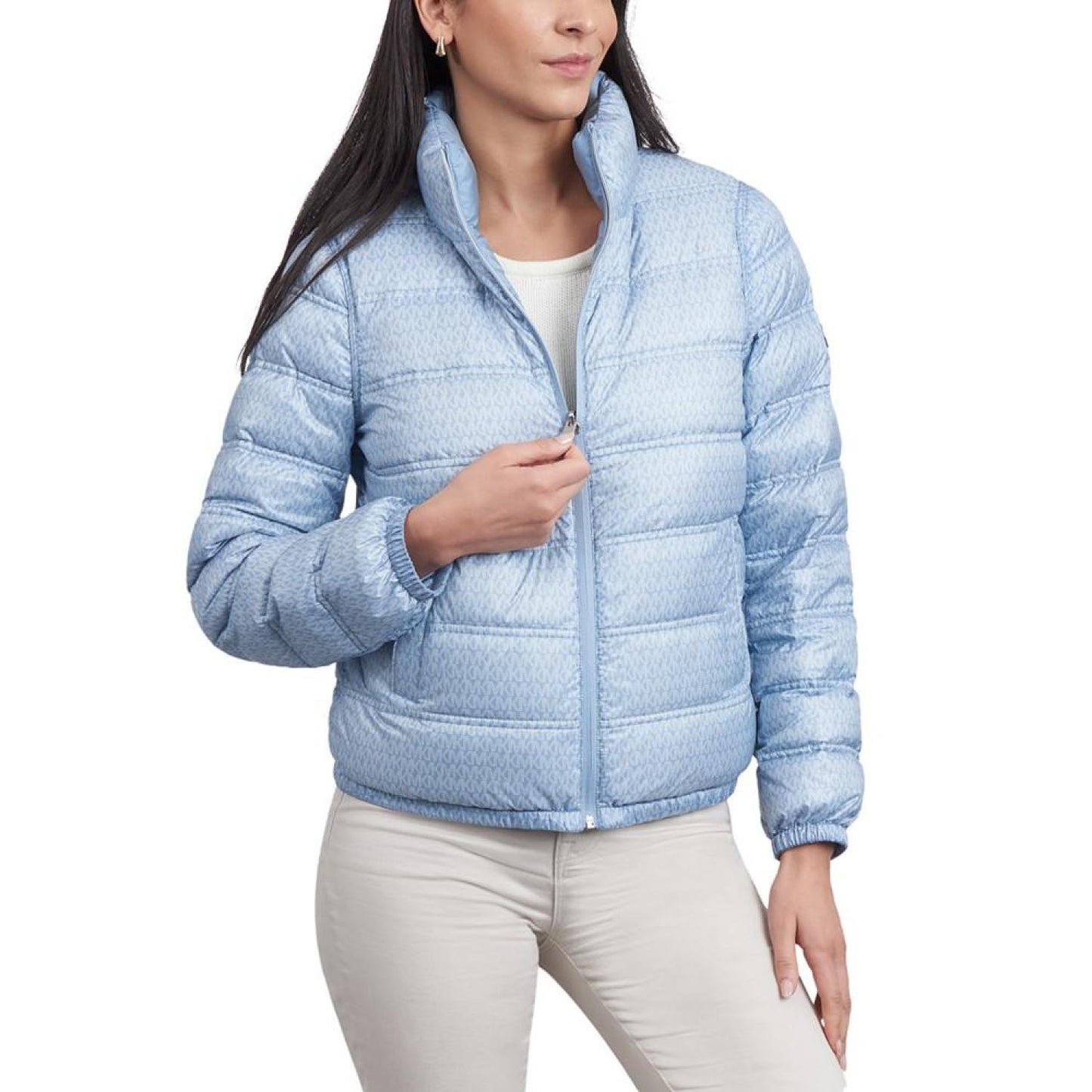 Women's Reversible Shine Down Puffer Coat, Created for Macy's