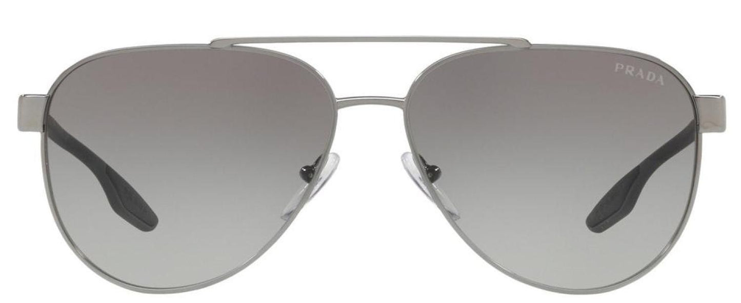 Prada Linea Rossa 54TS Aviator Sunglasses