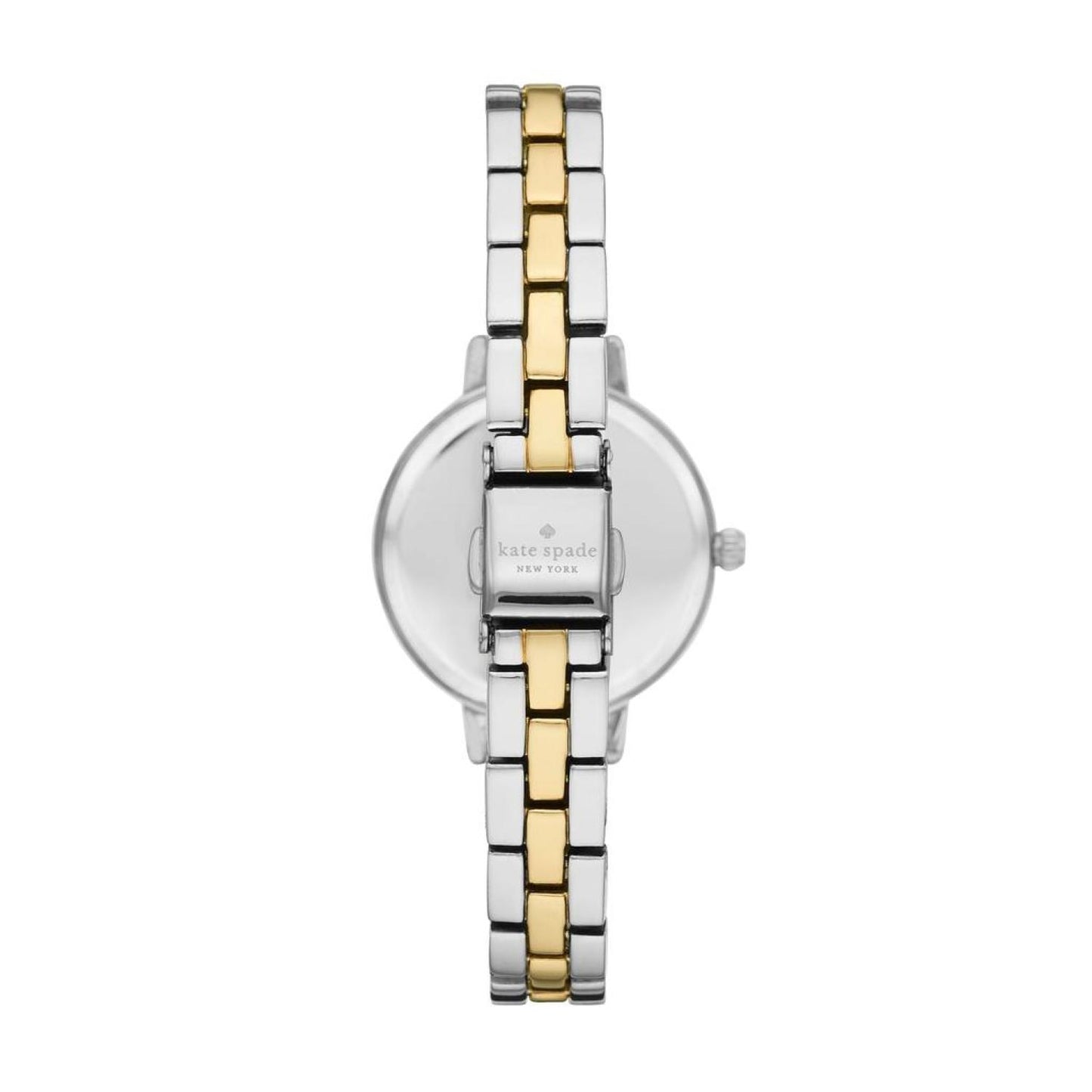 Kate Spade Women's Metro Three-Hand, Silver-Tone Alloy Watch