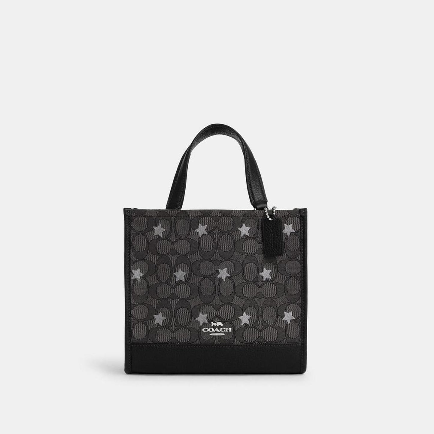 Coach Outlet Dempsey Tote 22 In Signature Jacquard With Star Embroidery