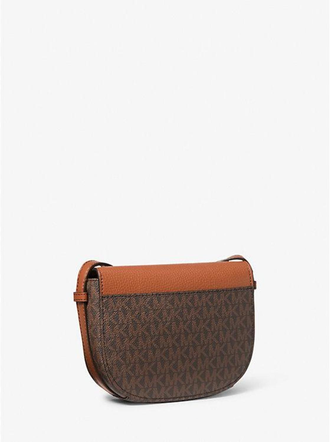 Reed Small Logo and Leather Crossbody Bag