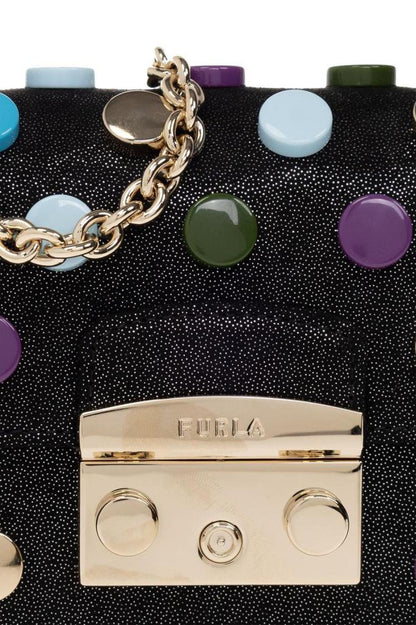 Furla Metropolis Embellished Mini Shoulder Bag