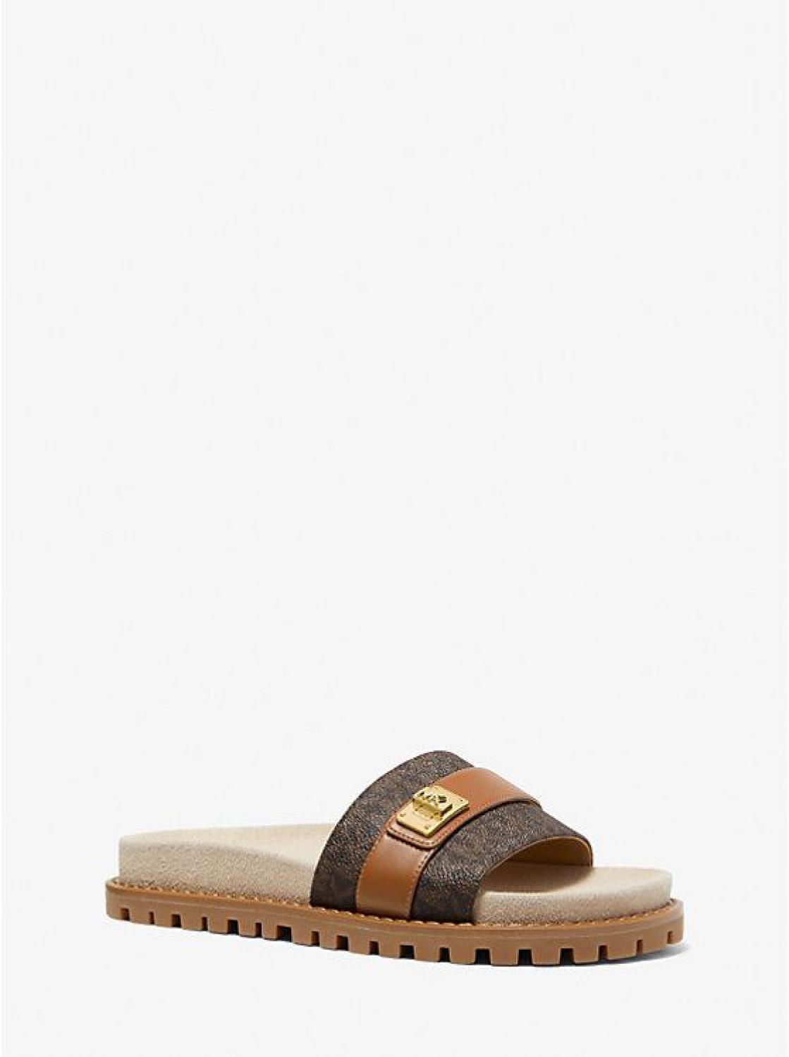 Padma Signature Logo Slide Sandal