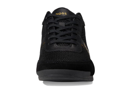 Saturn Low Profile Suede Trimmed Sneakers