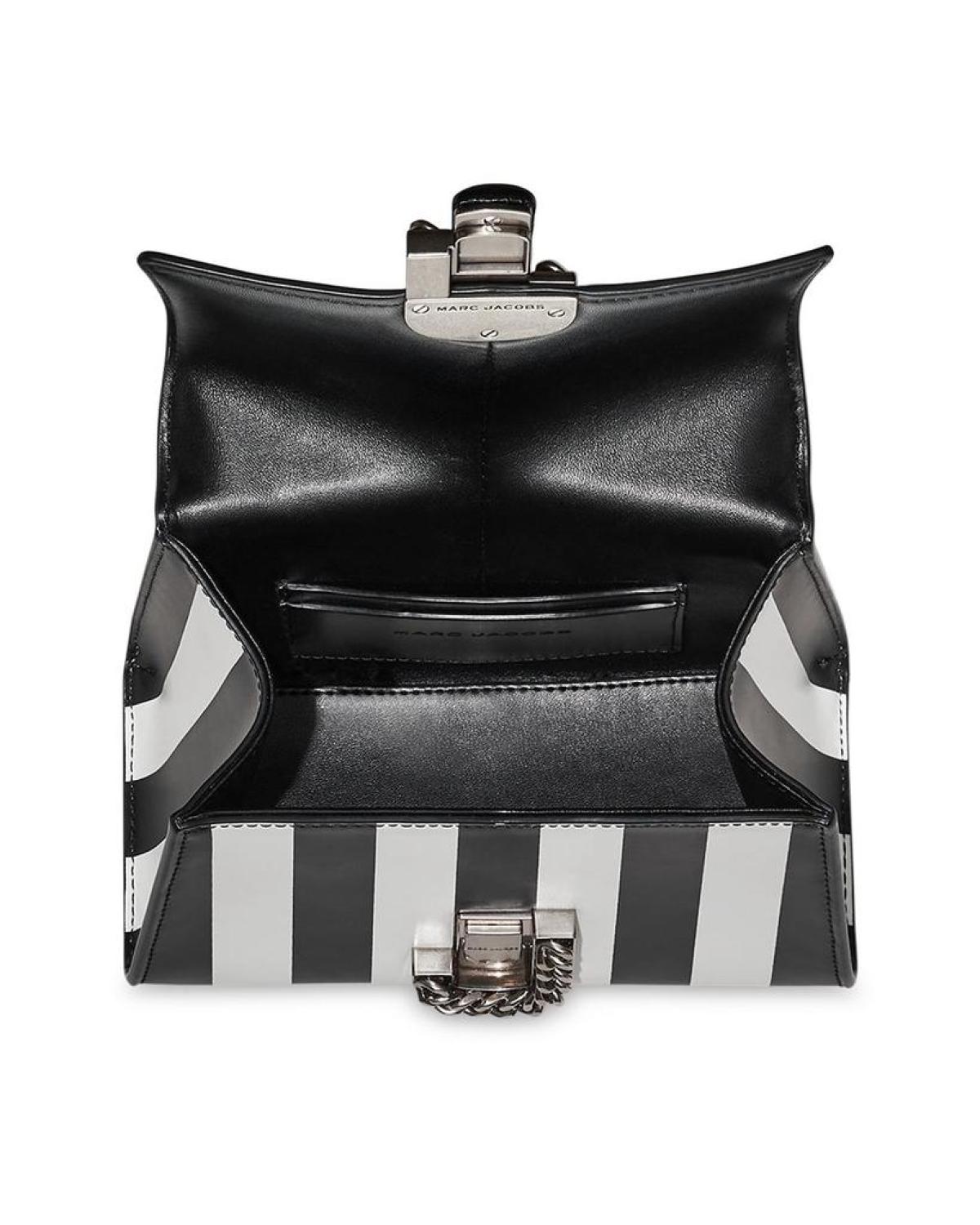 The Striped St. Marc Mini Top Handle Bag