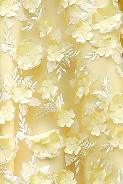 Henrietta Dress In Buttercup Petal