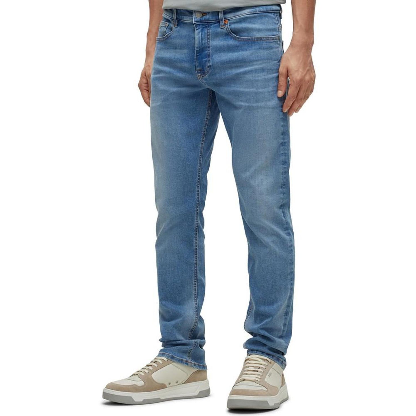 Men's Slim-Fit Jeans in Blue Supreme-Movement Denim