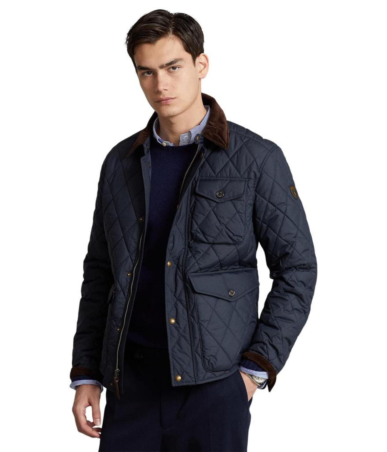 Water-Repellent Quilted Jacket