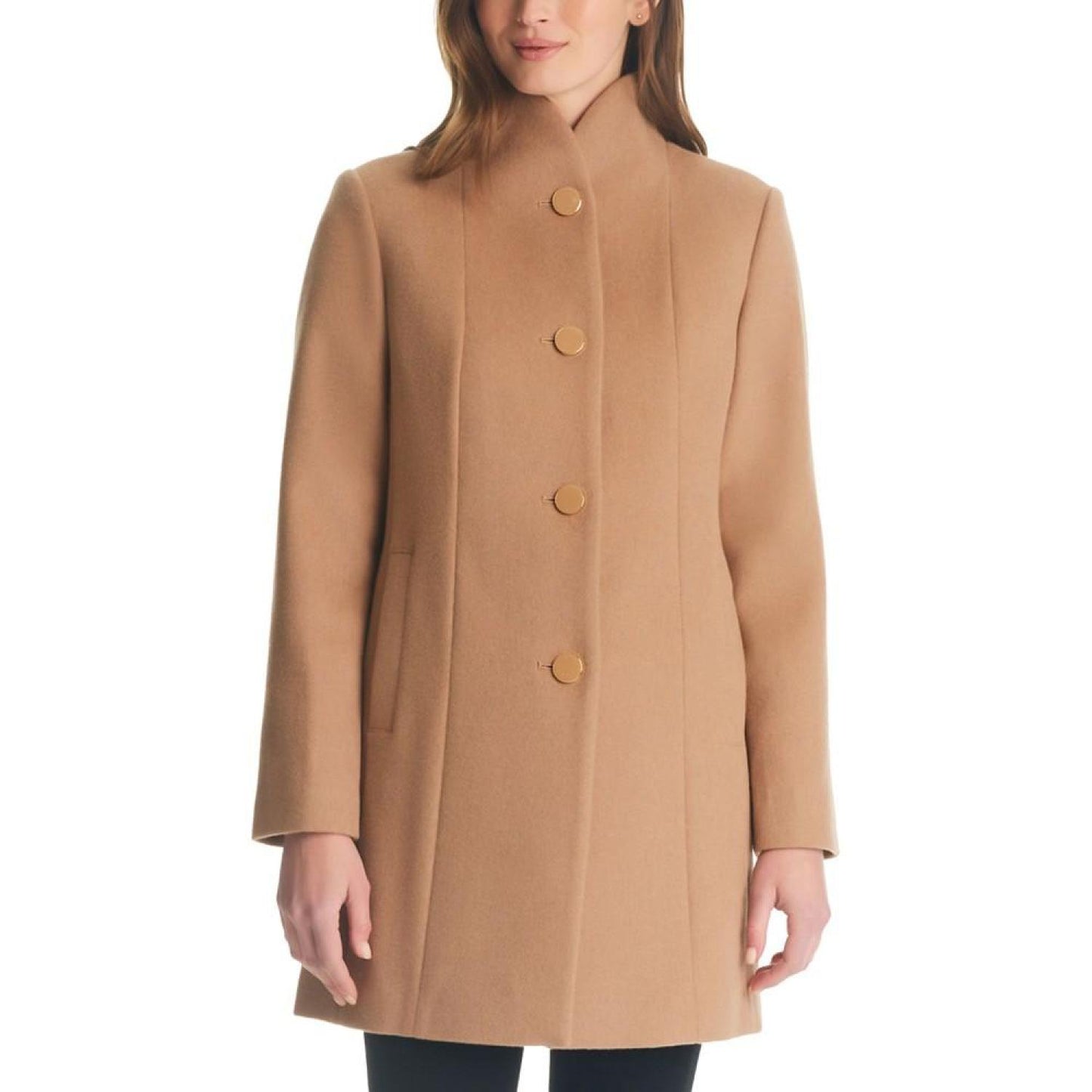 Women's Stand-Collar Coat, Created for Macy's