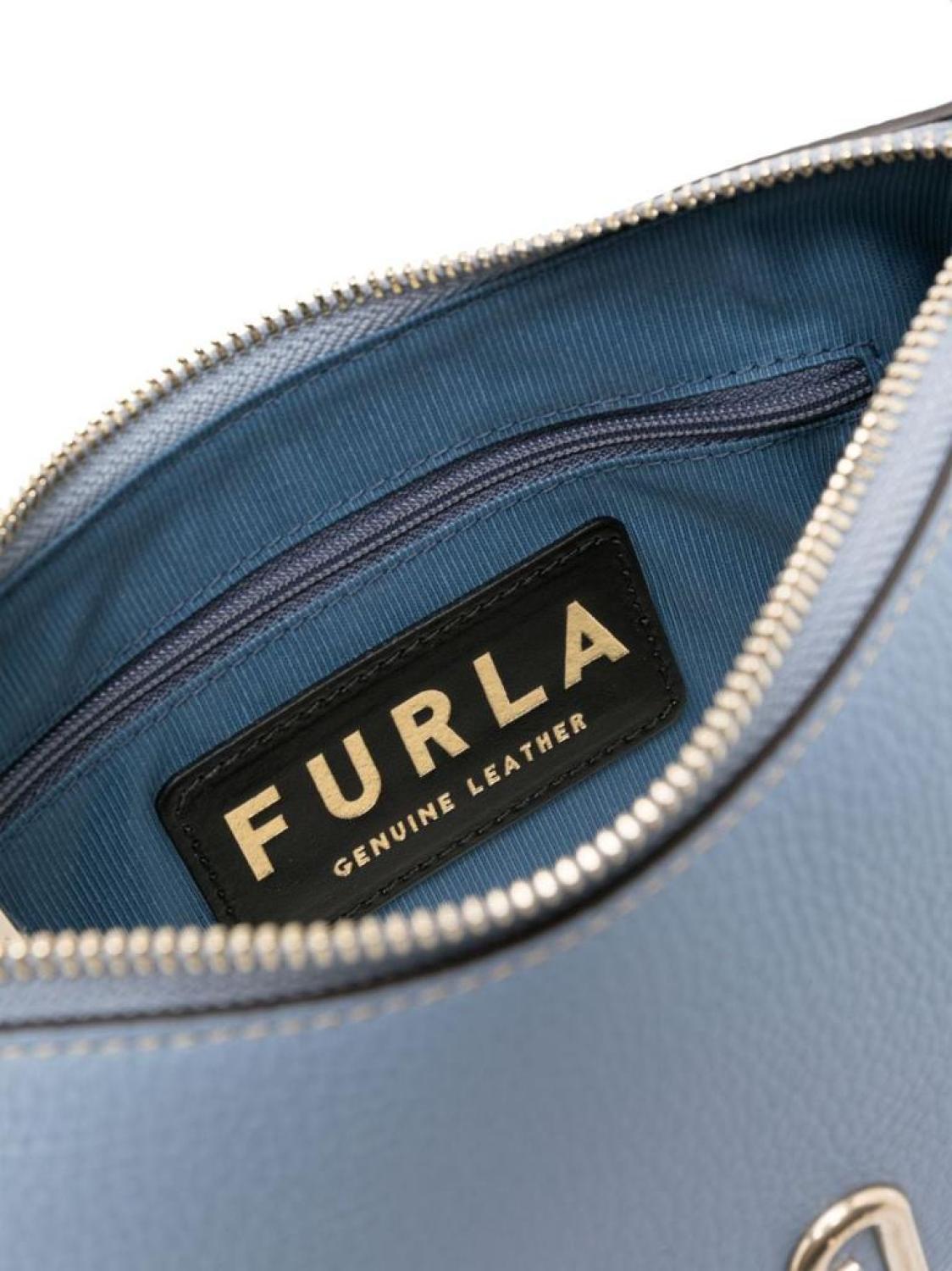 Furla Primula Logo Plaque Mini Crossbody Bag