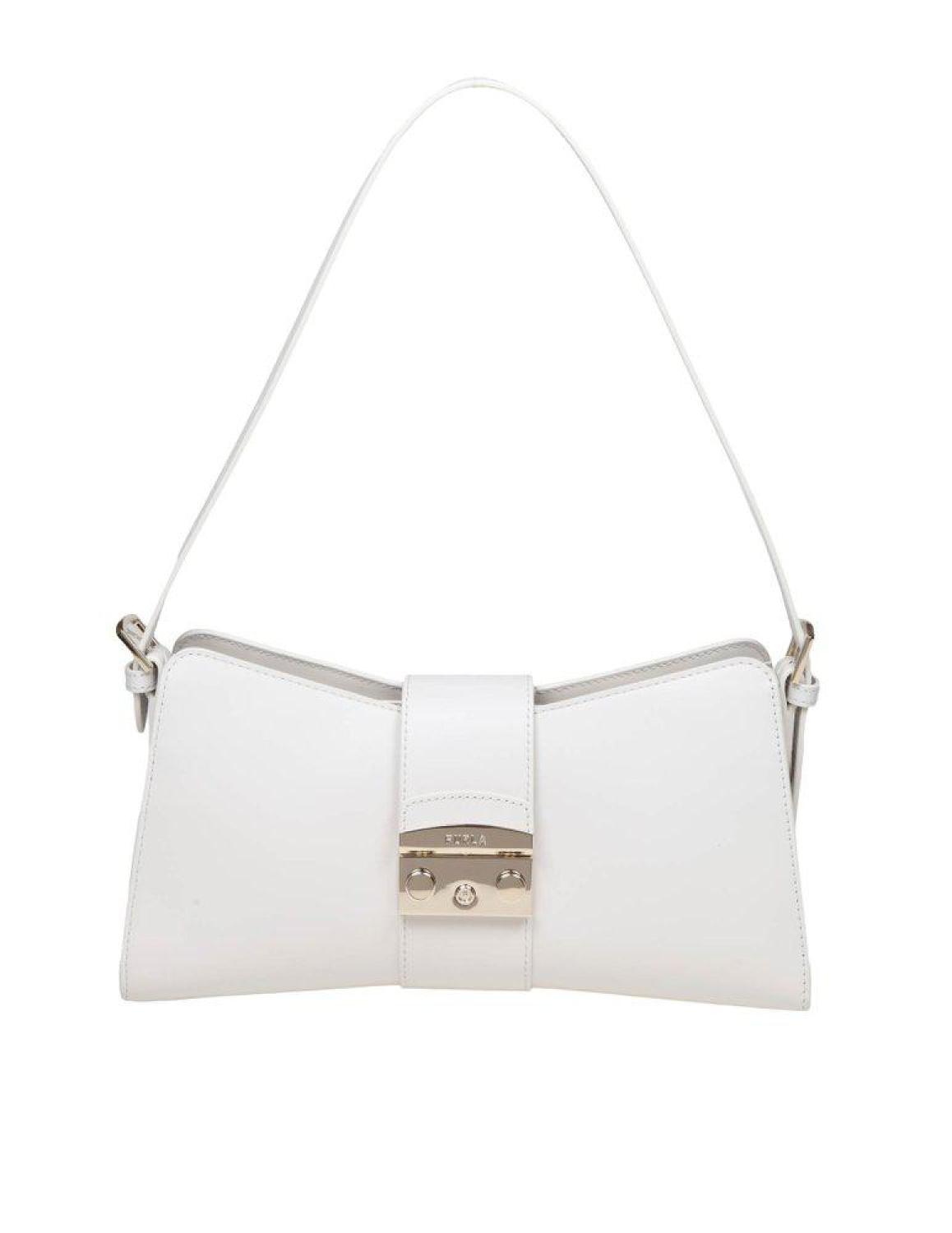 Furla Medium Logo Engraved Shoulder Bag