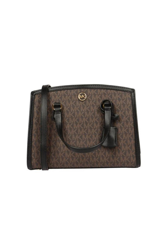 Michael Michael Kors Chantal Logo Monogram Small Messenger Bag