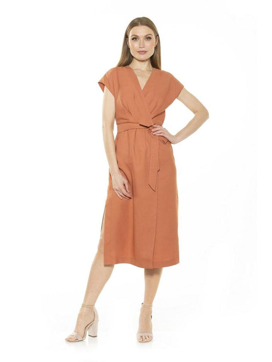 Iris Wrap Dress