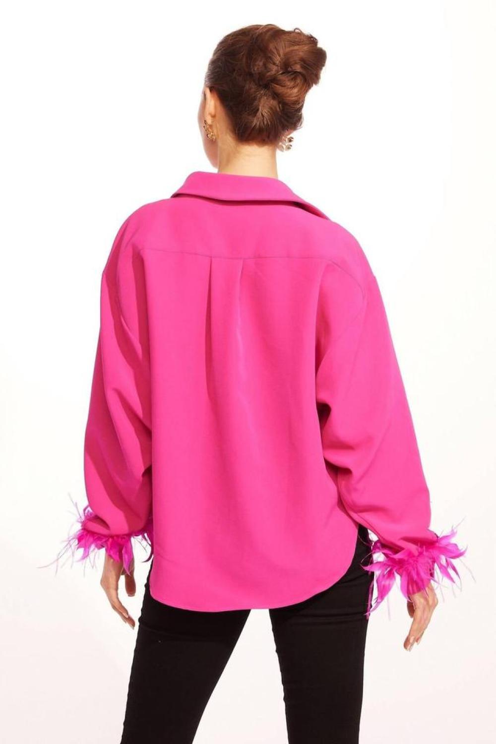 Dolvan Top In Fuchsia