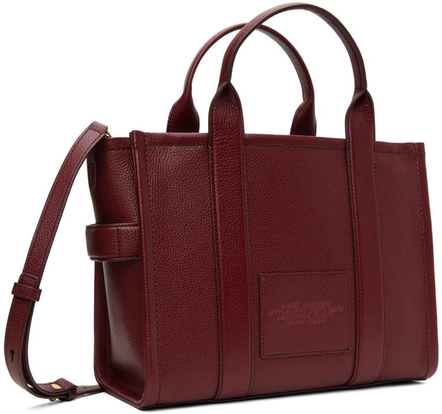 Burgundy 'The Leather Medium' Tote