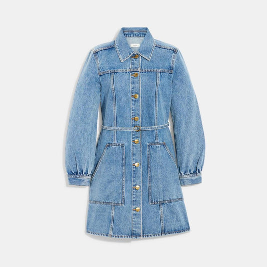 Coach Outlet Denim Dress