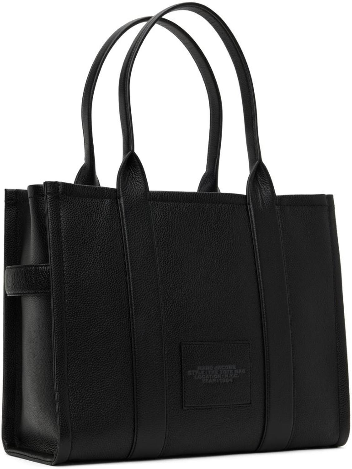 Black Large 'The Tote Bag' Tote