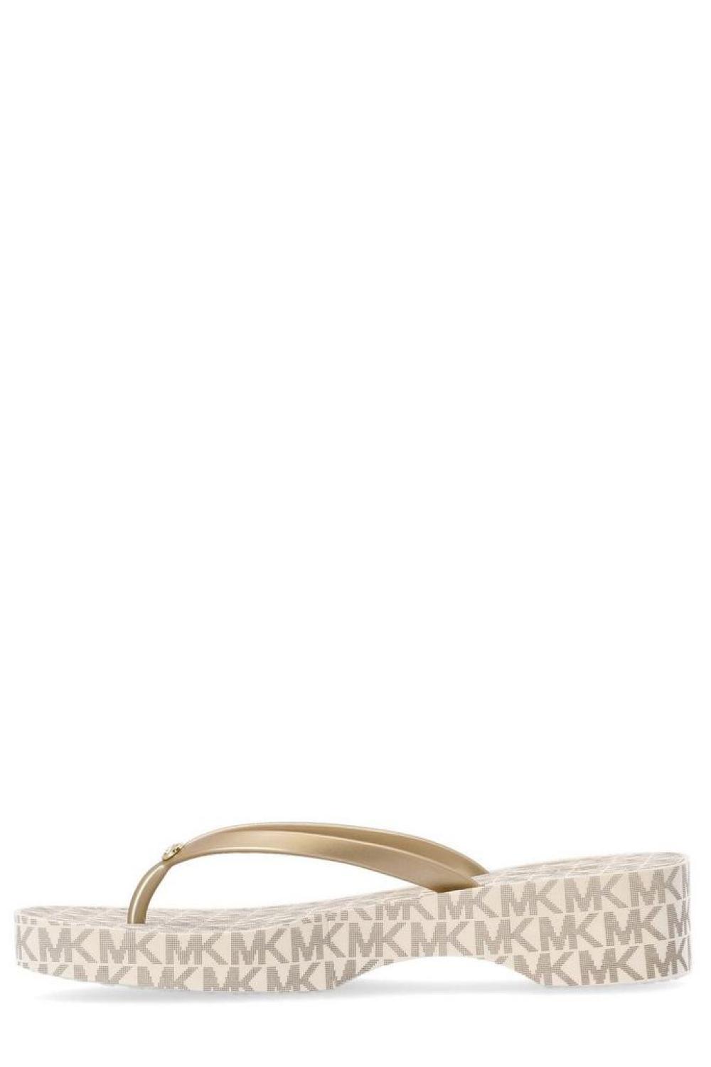 Michael Kors Lilo Monogram Flip-Flops