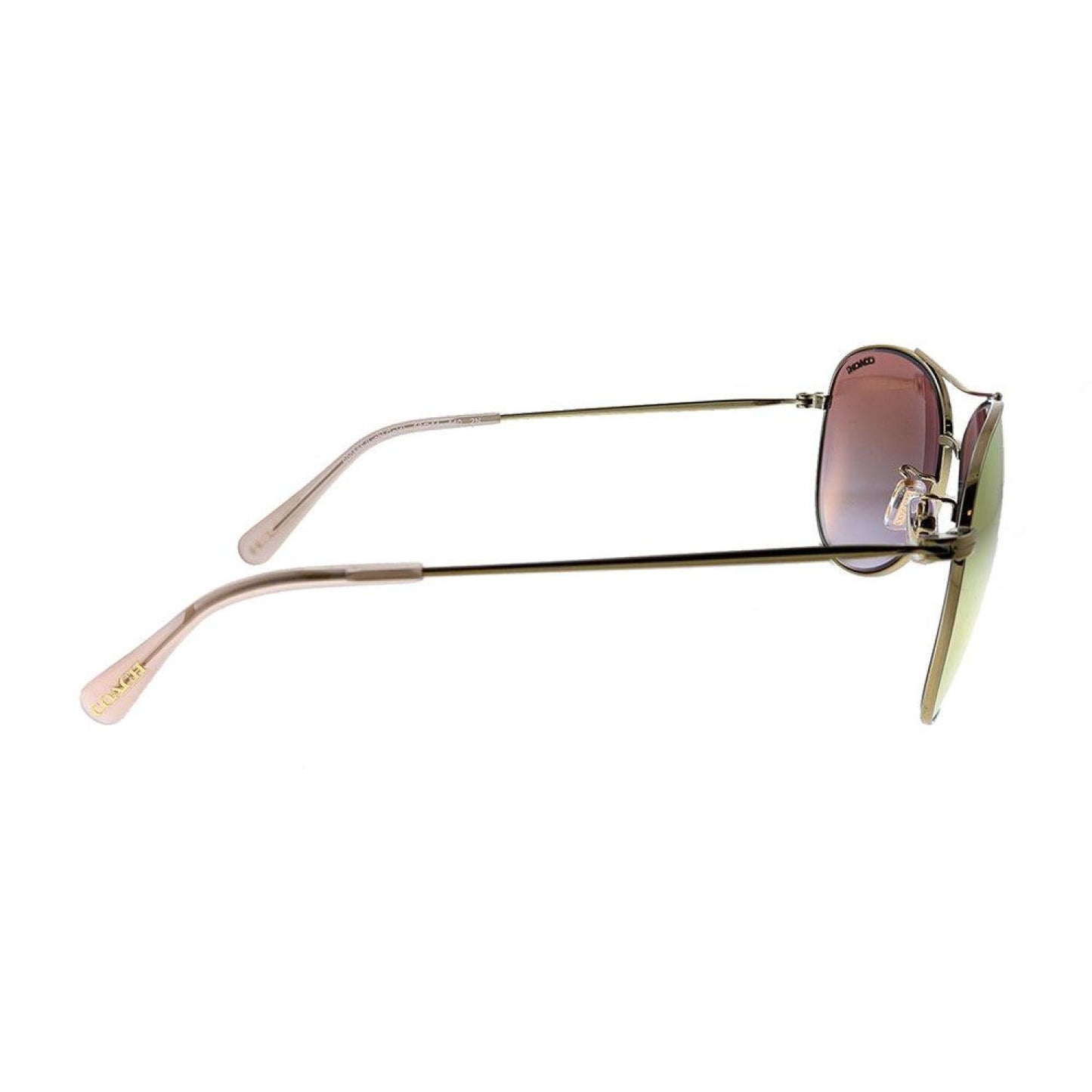 Coach L1013 HC 7079 90056F Womens Aviator Sunglasses