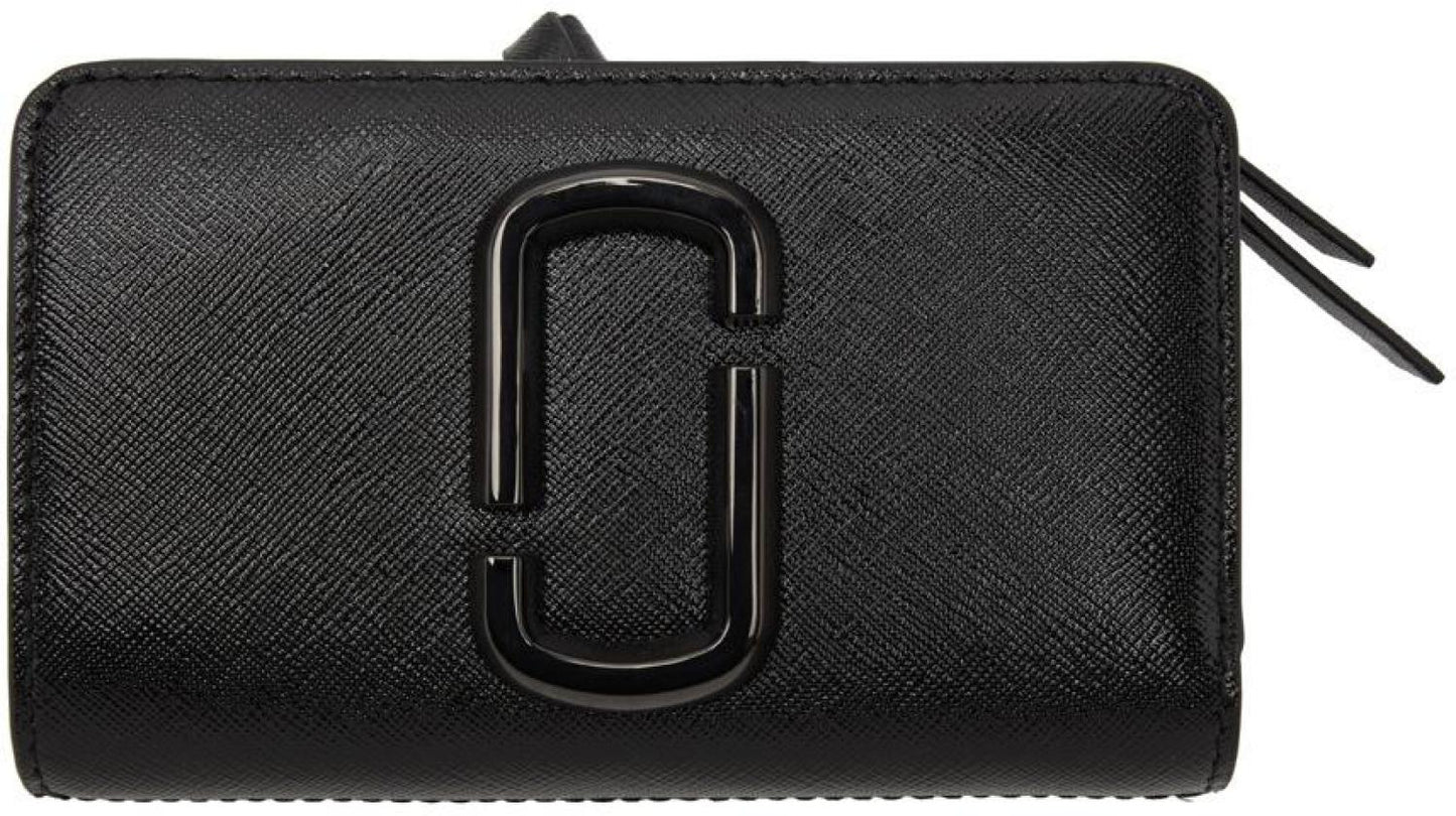 Black Snapshot Compact Wallet