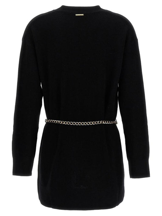 Michael Michael Kors V-Neck Belted Cardigan