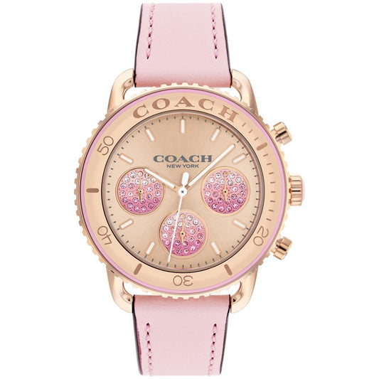 Women's Cruiser Blush Leather Strap Watch, 37mm