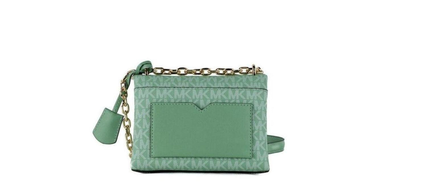 Michael Kors Cece Small Sea  Signature PVC Convertible Flap Crossbody Women's Bag