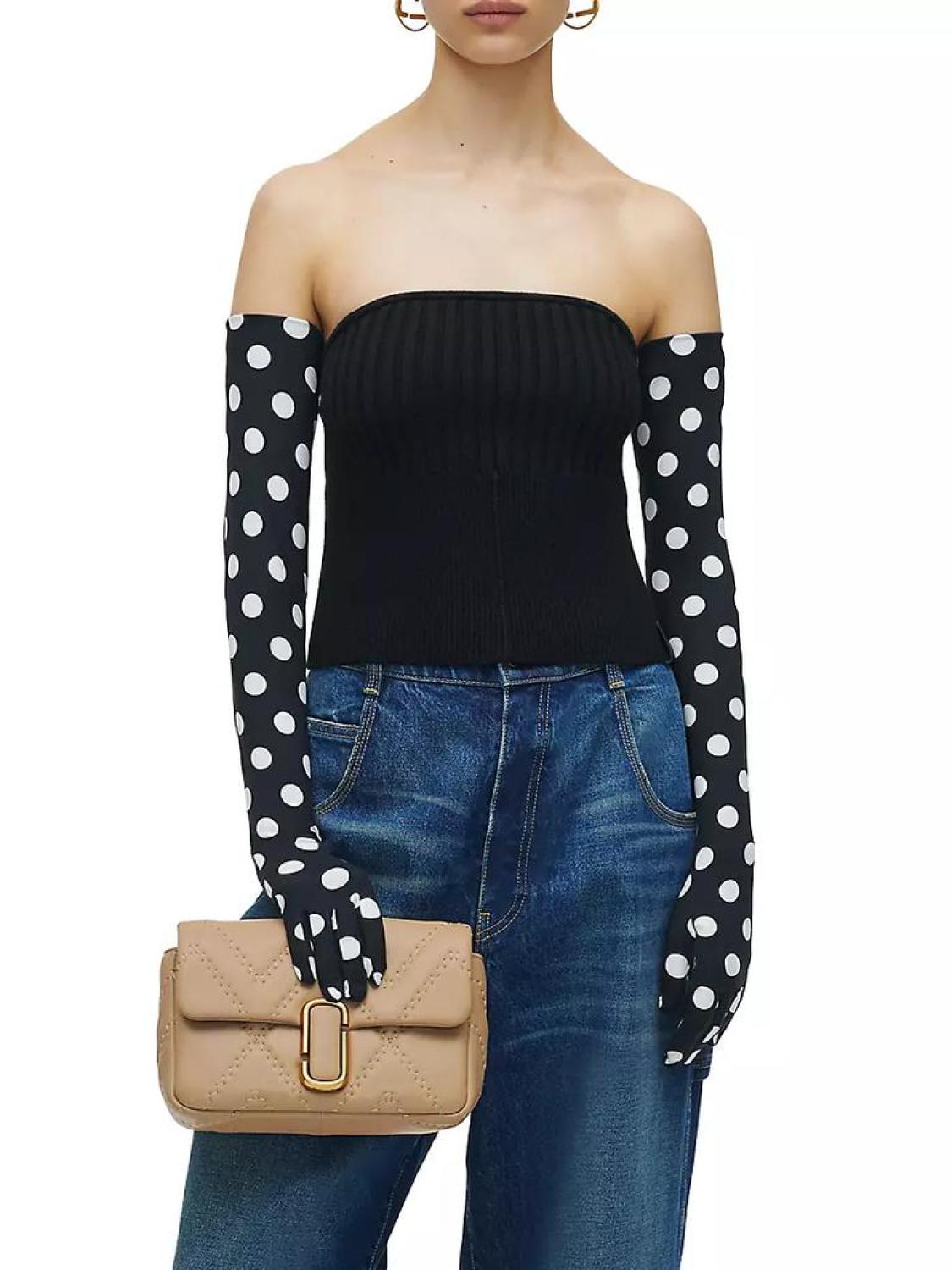 The Quilted Leather J Marc Shoulder Bag