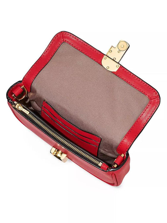 The Mini Leather Shoulder Bag