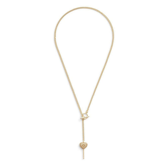 Faux Stone Lollipop Y-Necklace