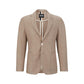 Men's Patterned Linen Slim-Fit Jacket