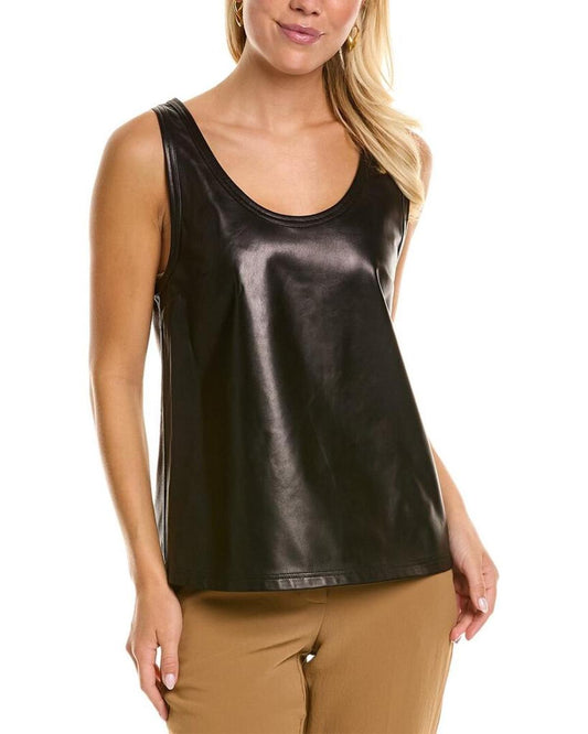 Michael Kors Leather Tank Top